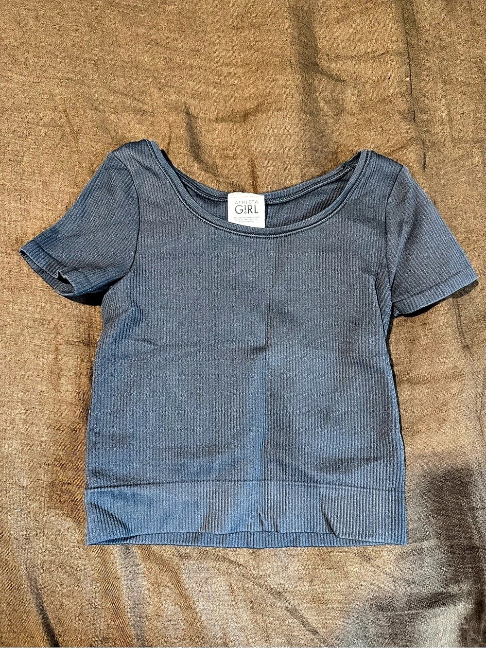 Athleta Girl Short Sleeve Tee in Blue Size XS/6
